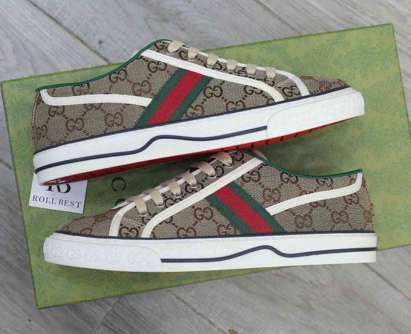 Giày Gucci Tennis 1977 Ebony Best Quality