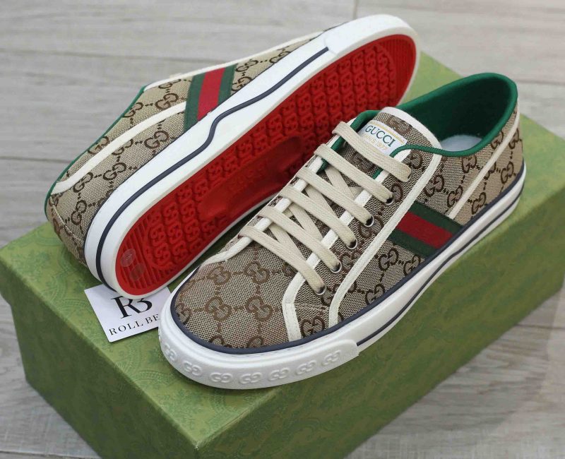 Giày Gucci Tennis 1977 Ebony Best Quality