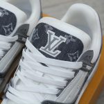 Giày Louis Vuitton LV Trainer Monogram Denim Grey Best Quality