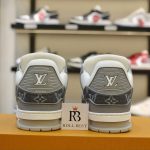 Giày Louis Vuitton LV Trainer Monogram Denim Grey Best Quality