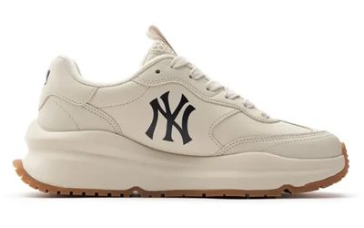 Giày MLB Chunky Runner Basic New York Yankees Cream Best Quality