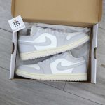 Giày Nike Air Jordan 1 Low ‘Light Grey Sail’ Best Quality