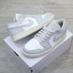 Giày Nike Air Jordan 1 Low ‘Light Grey Sail’ Best Quality