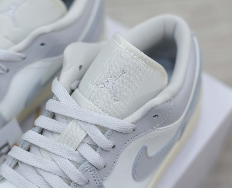 Giày Nike Air Jordan 1 Low ‘Light Grey Sail’ Best Quality