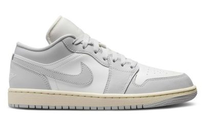 Giày Nike Air Jordan 1 Low 'Light Grey Sail' Best Quality