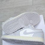 Giày Nike Air Jordan 1 Low ‘Light Grey Sail’ Best Quality