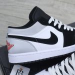 Giày Nike Air Jordan 1 Low SE White Fire Red Black Matte Silver Best Quality