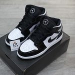 Giày Nike Air Jordan 1 Mid ‘Carbon Fiber’ Best Quality