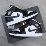 Giày Nike Air Jordan 1 Mid ‘Carbon Fiber’ Best Quality