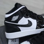 Giày Nike Air Jordan 1 Mid ‘Carbon Fiber’ Best Quality