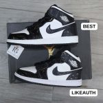 Giày Nike Air Jordan 1 Mid ‘Carbon Fiber’ Best Quality