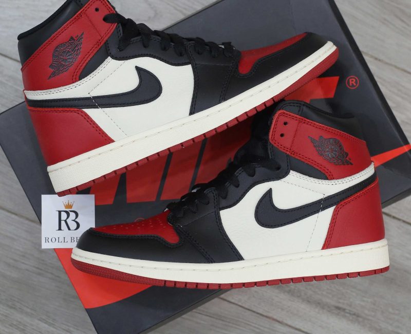 Giày Nike Air Jordan 1 Retro High Og ‘Bred Toe’ Best Quality