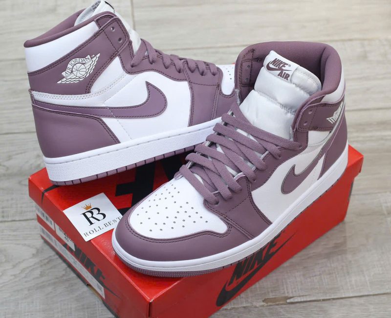 Giày Nike Air Jordan 1 Retro High OG ‘White Sky J Mauve’ Best Quality