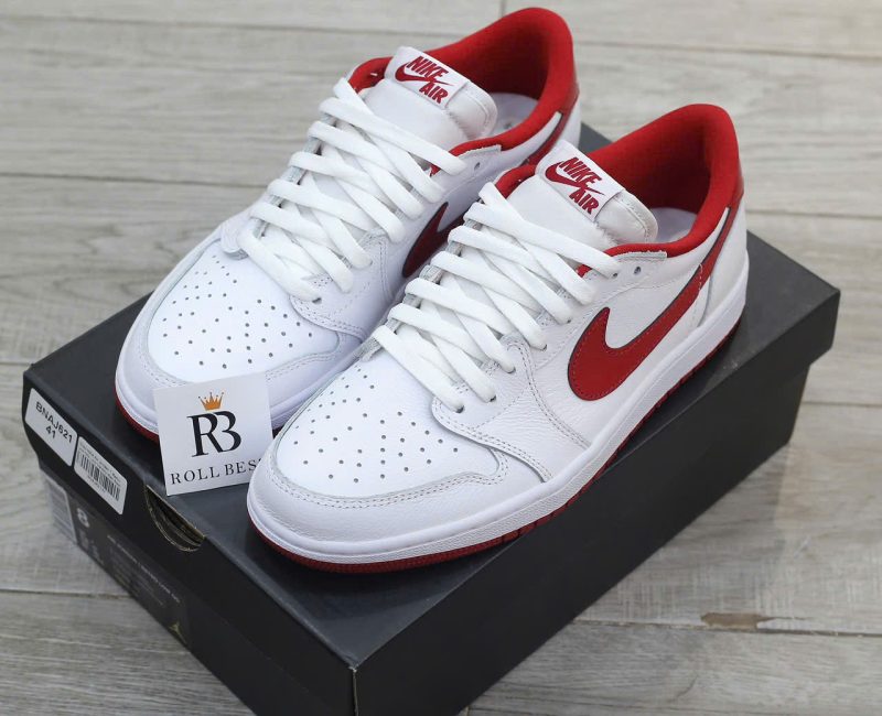 Giày Nike Air Jordan 1 Retro Low OG University Red Best Quality