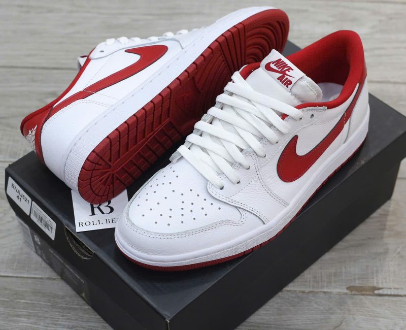 Giày Nike Air Jordan 1 Retro Low OG University Red Best Quality