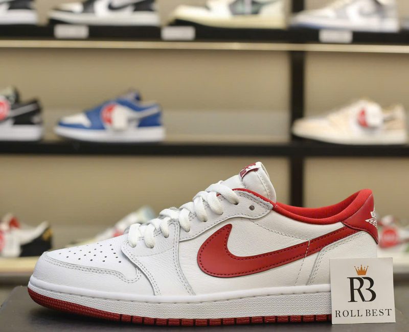 Giày Nike Air Jordan 1 Retro Low OG University Red Best Quality