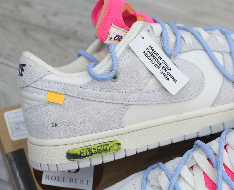 Giày Nike Off-White x Dunk Low ‘Lot 38 Of 50’ Best Quality