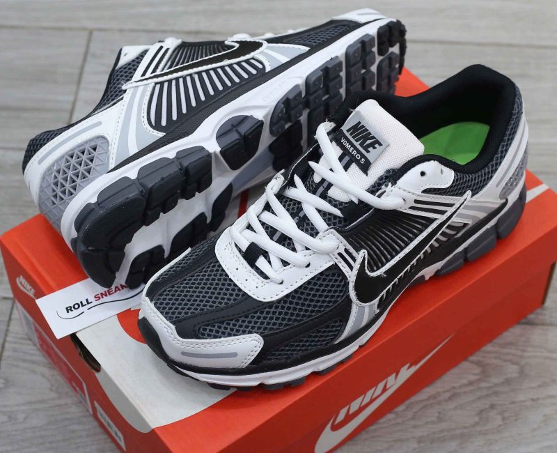 Giày Nike Zoom Vomero 5 Dark Grey Black White Like Auth