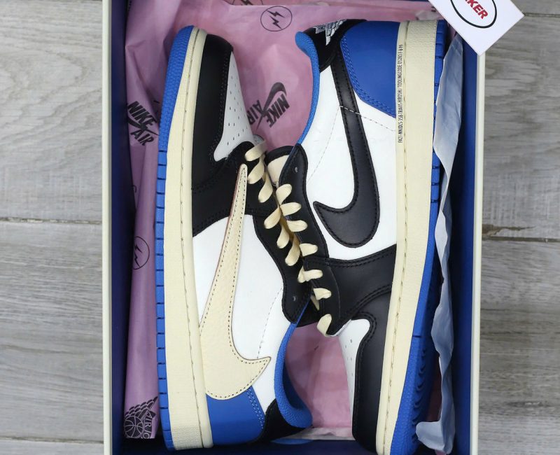 Nike Air Jordan 1 Low Travis Scott x Fragment Like Auth