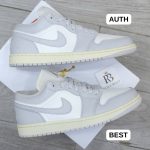 So sánh Nike Air Jordan 1 Low ‘Light Grey Sail’