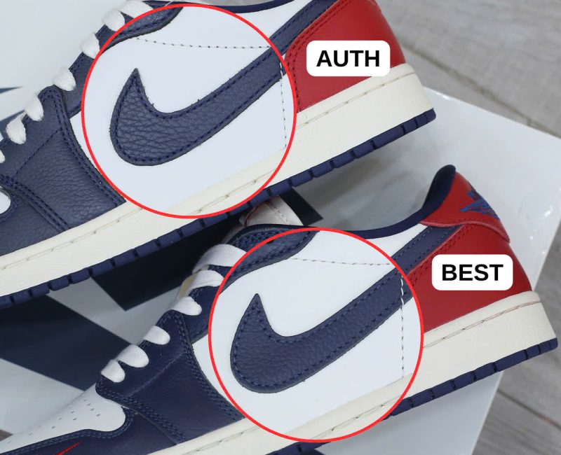 So Sánh Nike Air Jordan 1 Retro Low OG Howard University