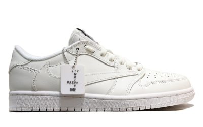 Giày Air Jordan 1 Low x Travis Scott White Party Best Quality