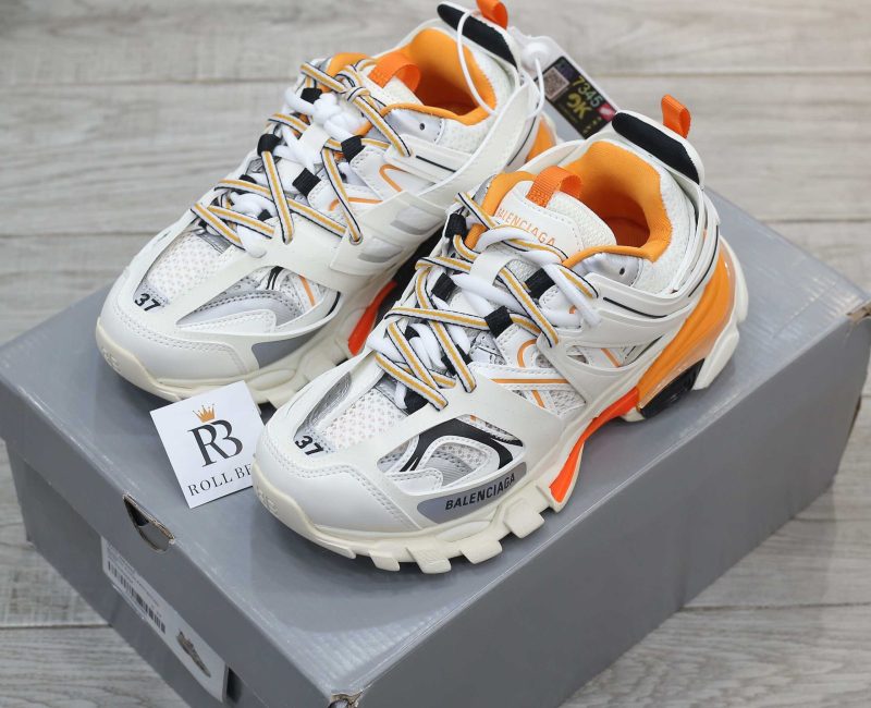 Giày Balenciaga Track Sneaker ‘White Orange’ Best Quality