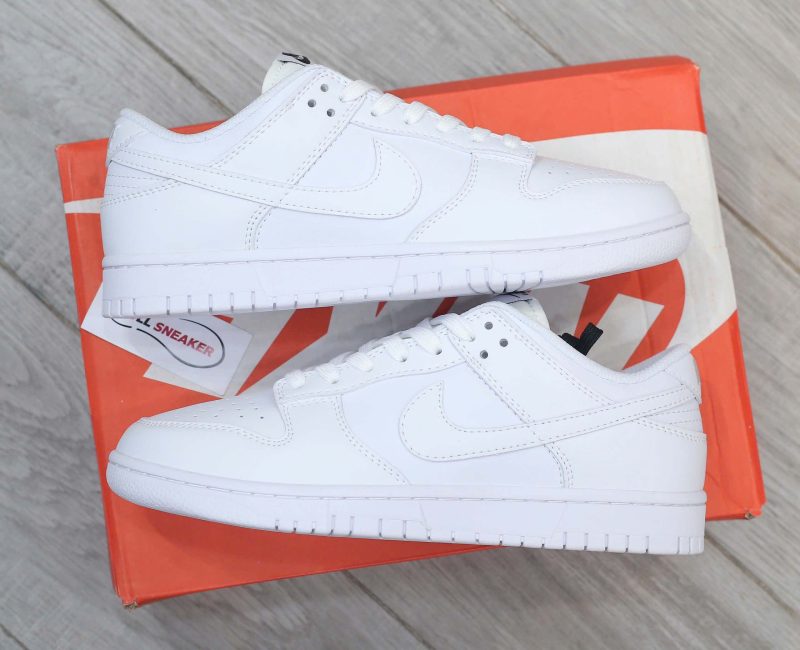 Giày Dunk Low ‘Triple White’ Best Quality