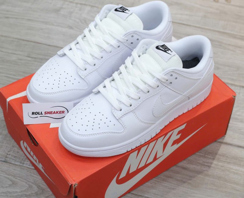 Giày Dunk Low ‘Triple White’ Best Quality