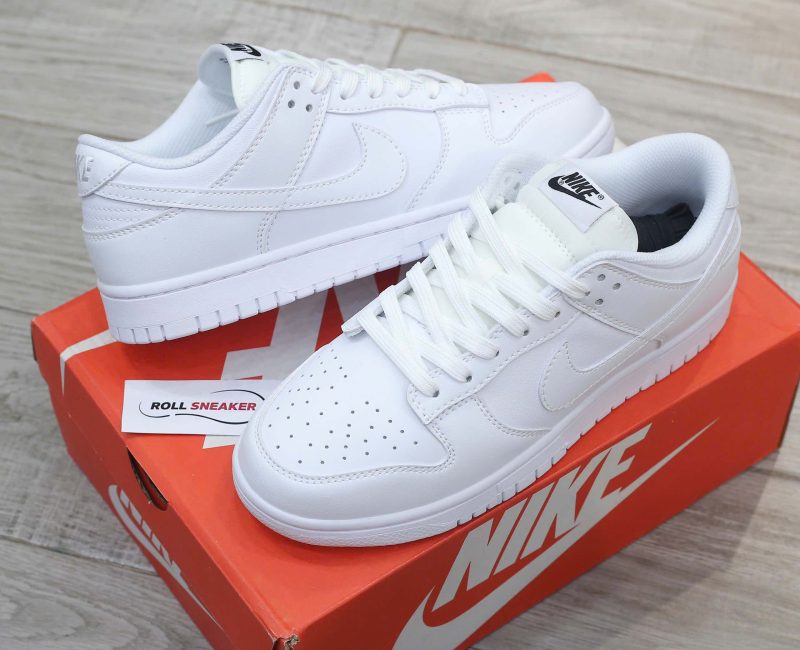 Giày Dunk Low ‘Triple White’ Best Quality