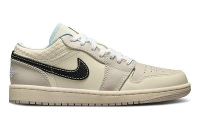 Giày Nike Air Jordan 1 Low SE 'Sanddrift Glacier Blue' Best Quality