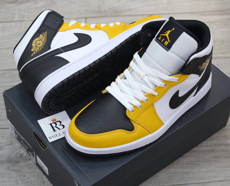 Giày Nike Air Jordan 1 Mid ‘Yellow Ochre’ Best Quality