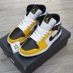 Giày Nike Air Jordan 1 Mid ‘Yellow Ochre’ Best Quality