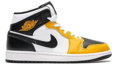 Giày Nike Air Jordan 1 Mid ‘Yellow Ochre’ Best Quality