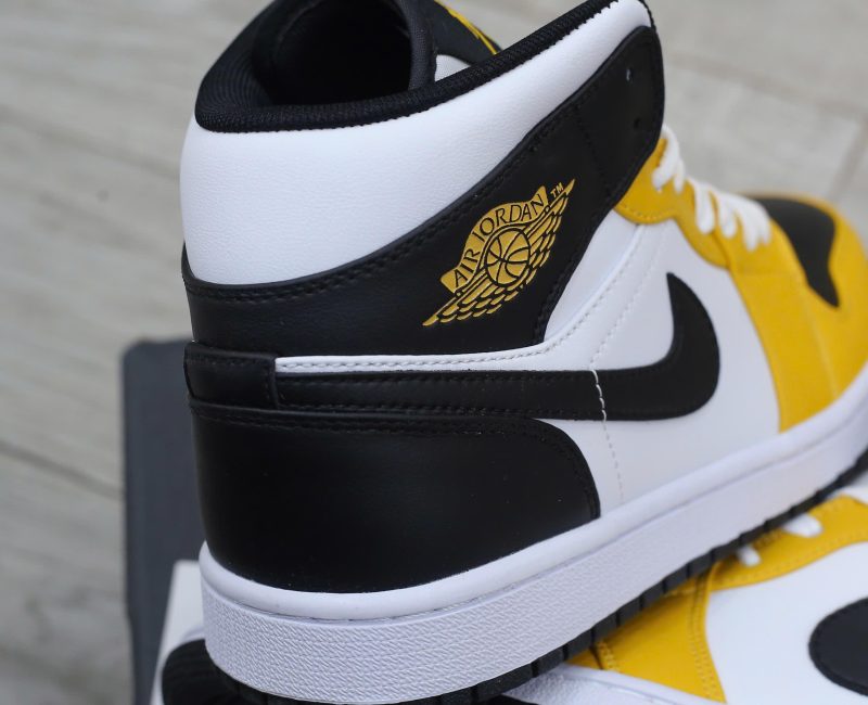 Giày Nike Air Jordan 1 Mid ‘Yellow Ochre’ Best Quality