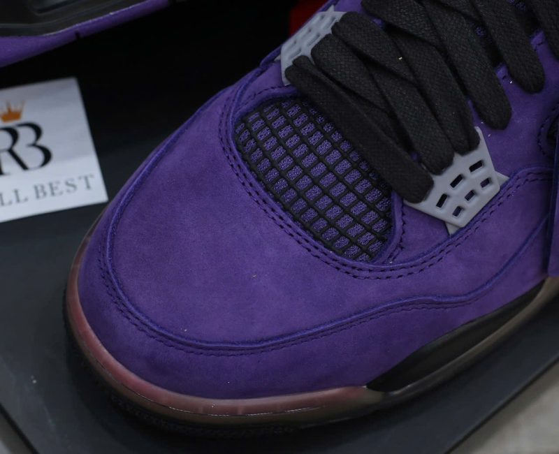 Giày Nike Air Jordan 4 Retro Travis Scott Purple Best Quality