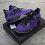 Giày Nike Air Jordan 4 Retro Travis Scott Purple Best Quality