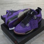 Giày Nike Air Jordan 4 Retro Travis Scott Purple Best Quality