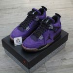 Giày Nike Air Jordan 4 Retro Travis Scott Purple Best Quality