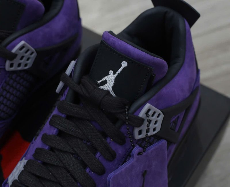 Giày Nike Air Jordan 4 Retro Travis Scott Purple Best Quality