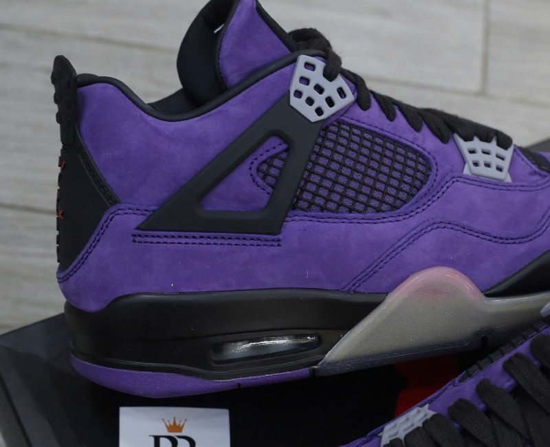 Giày Nike Air Jordan 4 Retro Travis Scott Purple Best Quality