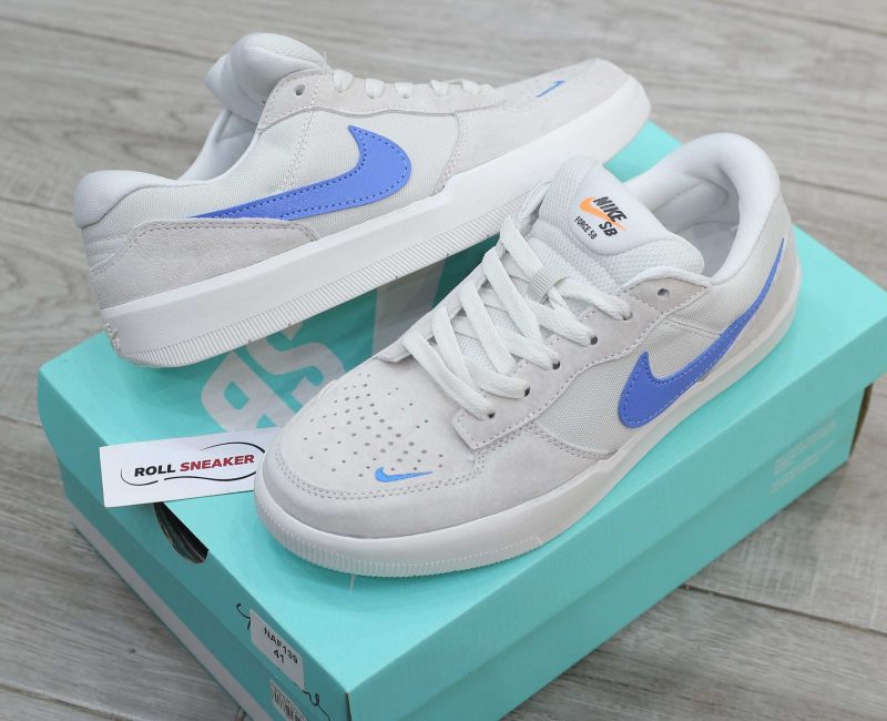 Giày Nike SB Force 58 ‘Sail Blue Jay’ Like Auth