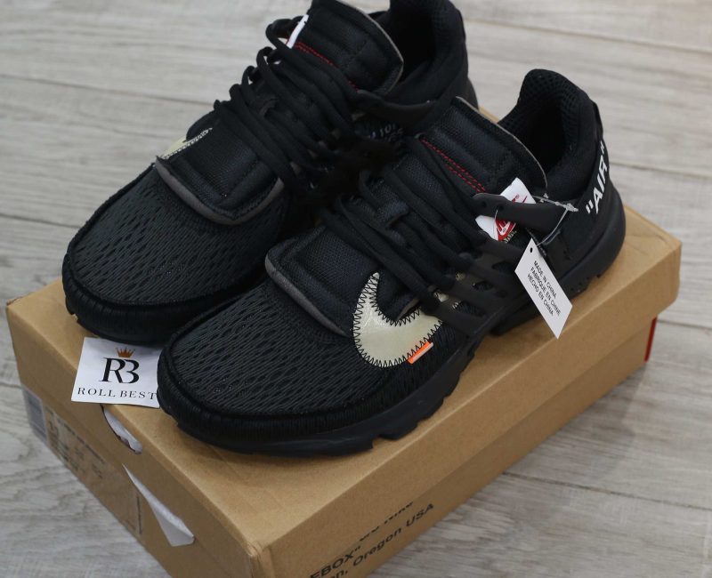 Giày Off-White x Nike Air Presto Black Best Quality