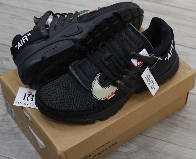 Giày Off-White x Nike Air Presto Black Best Quality