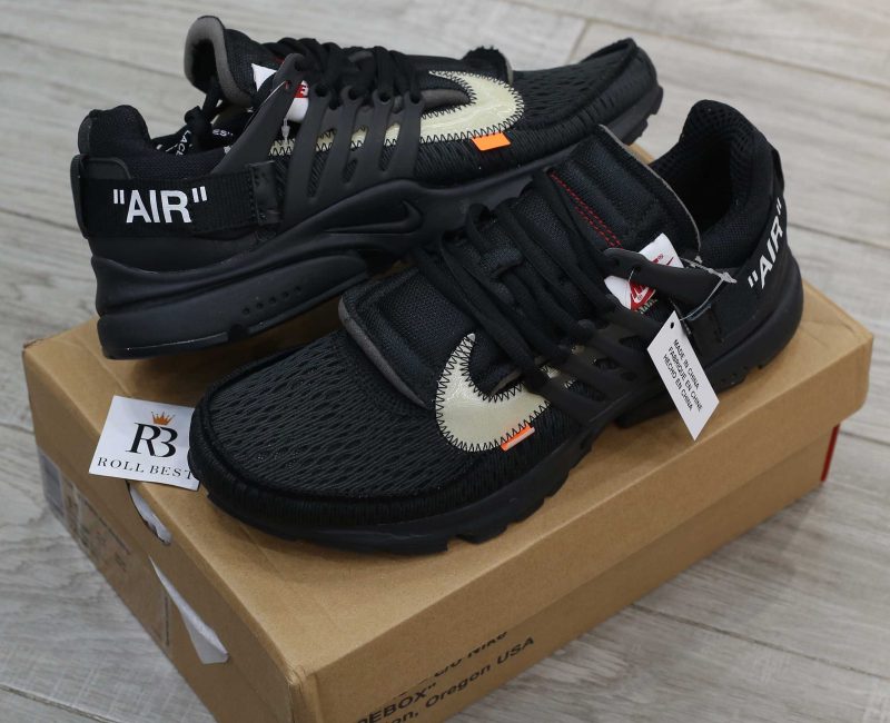 Giày Off-White x Nike Air Presto Black Best Quality