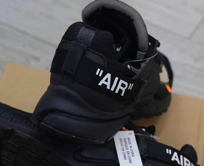 Giày Off-White x Nike Air Presto Black Best Quality