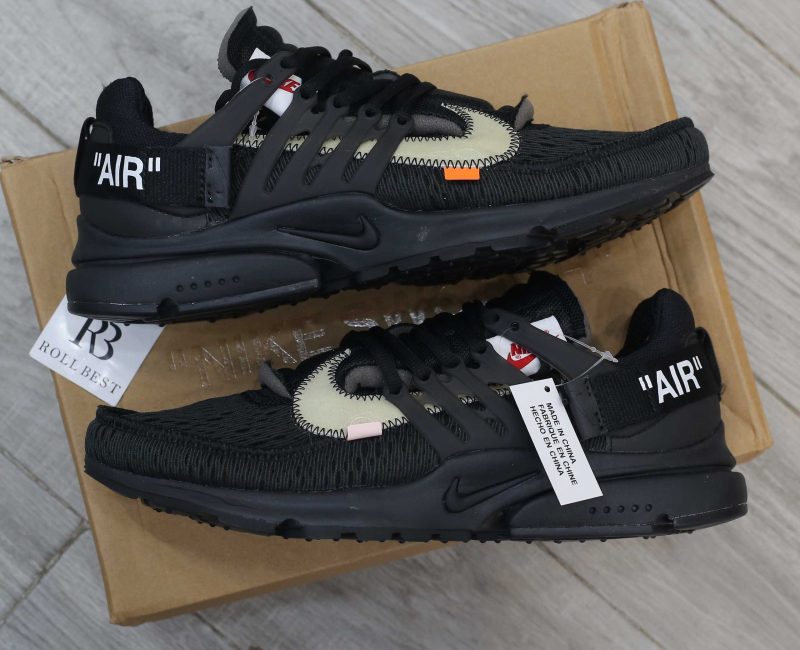 Giày Off-White x Nike Air Presto Black Best Quality