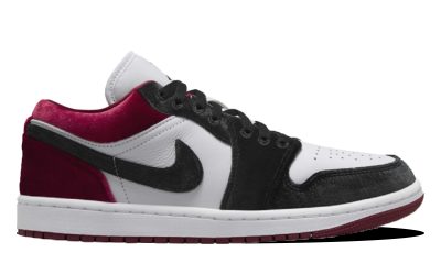 Giày Nike Air Jordan 1 Low SE Velvet Black Toe Best Quality