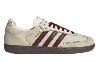 Giày Adidas Samba OG ‘Wonder White Maroon’ Best Quality