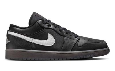 Giày Air Jordan 1 Low Black White Dark Gum Best Quality